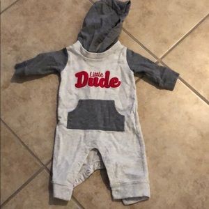 Carters winter onesie
